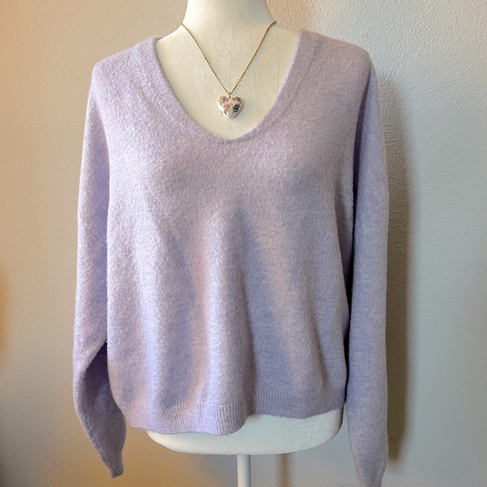 Lavender sweater